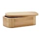 image 3 of MidOcean Laden Bamboo Large 1000ml Lunch Box - Wood - One Size