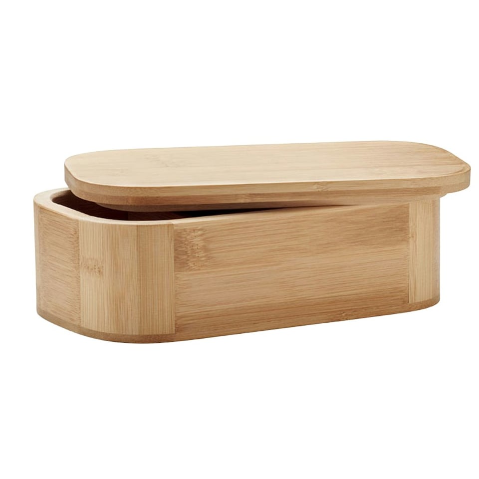 image 1 of MidOcean Laden Bamboo Large 1000ml Lunch Box - Wood - One Size