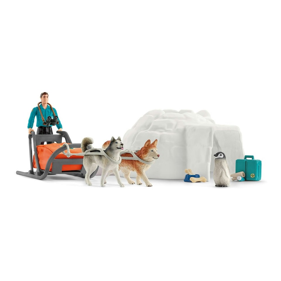 image 1 of SCHLEICH Wild Life Antarctic Expedition Toy Playset