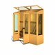 image 3 of Holme 7 x 2 Double Door Greenhouse - Timber - L61.8 x W209 x H200.7 cm