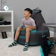 image 2 of Mercedes AMG Petronas Hexagon Bean Chair