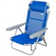 image 2 of Folding Chair with Headrest Aktive Gomera Blue 48 x 84 x 46 cm (2 Units) N/A