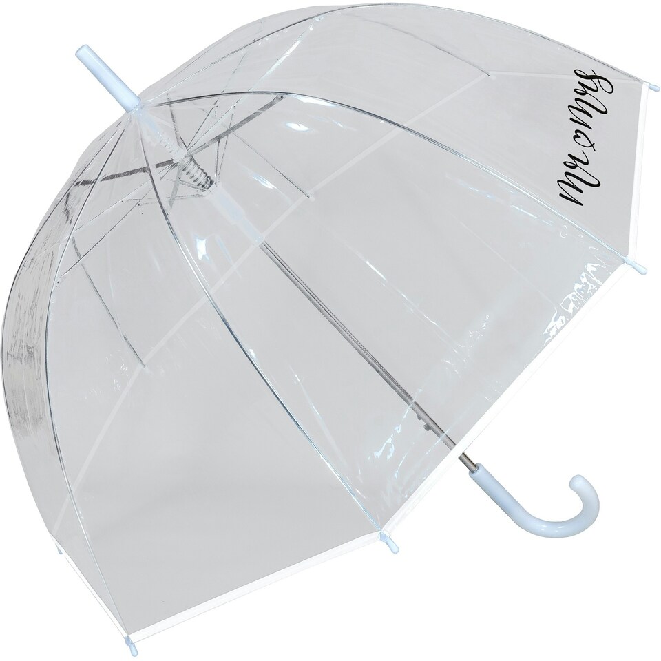image 1 of X-Brella Mr & Mrs Dome Umbrella - Clear/White - One Size