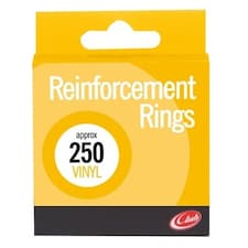 Vinyl Reinforcement Rings Home Office School Paper Document Reinforce Holes