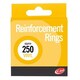 image 1 of Vinyl Reinforcement Rings Home Office School Paper Document Reinforce Holes