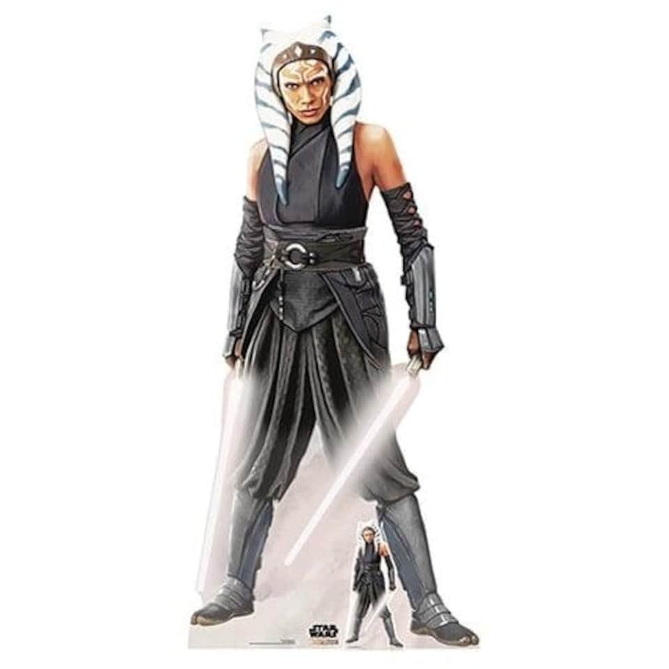 image 1 of Ahsoka Tano Star Wars The Mandalorian Disney Lifesize Cardboard Cutout 173cm