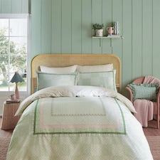 Cath Kidston Archive Book Pistachio Duvet Cover Set Green | Super King