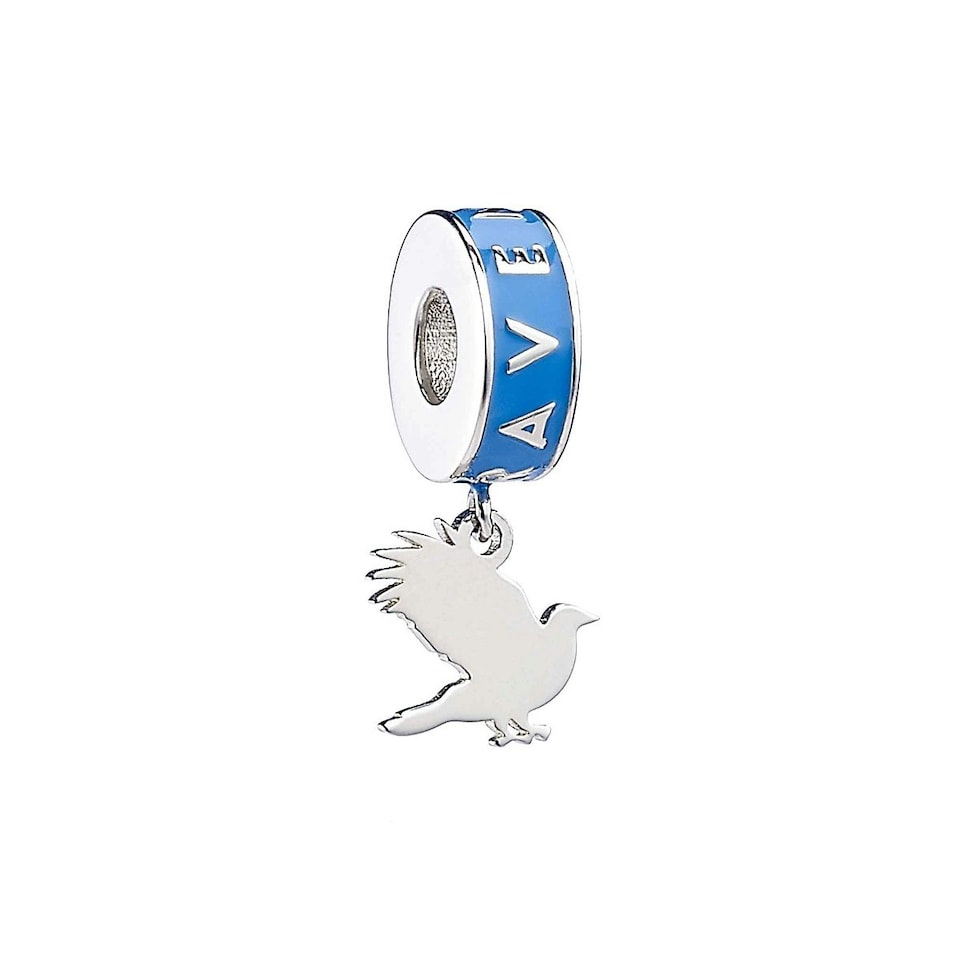 image 1 of Harry Potter Sterling Silver Ravenclaw House Slider Charm WB000210-SC