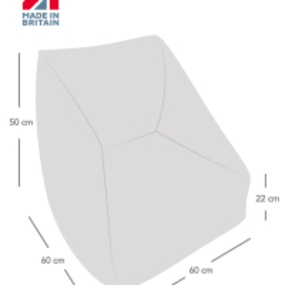 image 1 of rucomfy Indoor Kids Bean Bag Chair - Snug Snuggle Seat