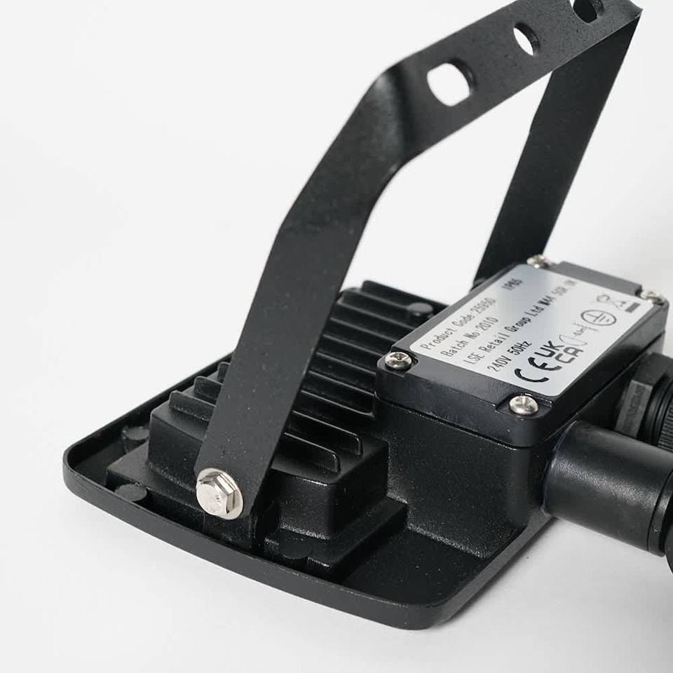 image 1 of ValueLights Floodlight Black Outdoor Wall Floodlight