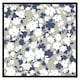 image 2 of Grey, purple & white flowers (Picture Frame) Brown | Oak | L