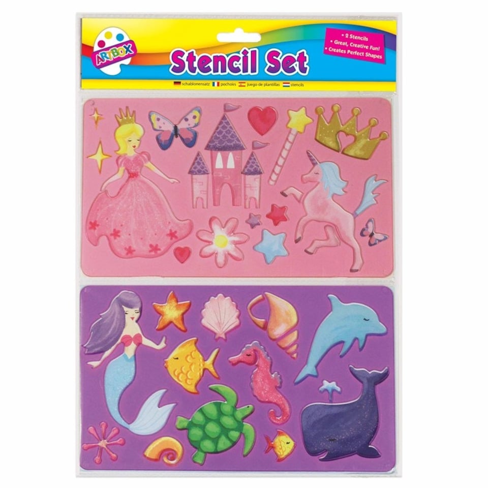 image 1 of Pack of 2 Fun Stencils