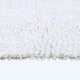 image 4 of Homescapes Luxury Reversible Cotton Bath Mat | White | 50 x 80 cm