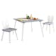 image 1 of COSTWAY Kids Table and Chairs Set Multi purpose Children  Furniture Set Grey