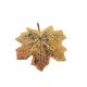 image 5 of Living and Home 24Pcs Halloween Maple Leaves Pumpkins Ornament Set