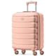 image 1 of Flight Knight Cabin Suitcase 56x36x23cm - 30+ Airlines Approved - British Airways, EasyJet- Lightweight 4 Wheel Carry On Hard Shell Hand Luggage Pink | Rose | Cabin Bag