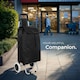image 7 of Shopping Trolley - folding, removable cover, smooth running wheels | Black | black | 20 x 35 x 50 cm | 1