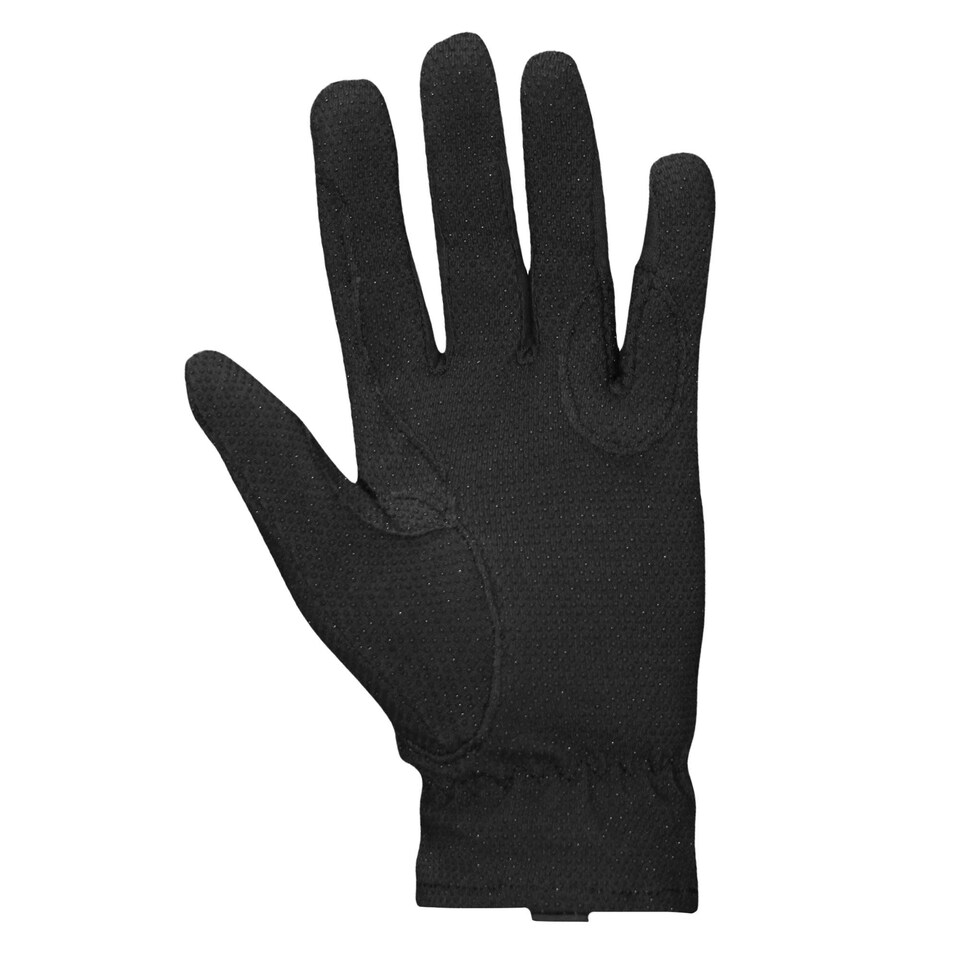 image 1 of Dublin Unisex Everyday Deluxe Track Riding Gloves - Black - Adults Medium Black | Adults Medium