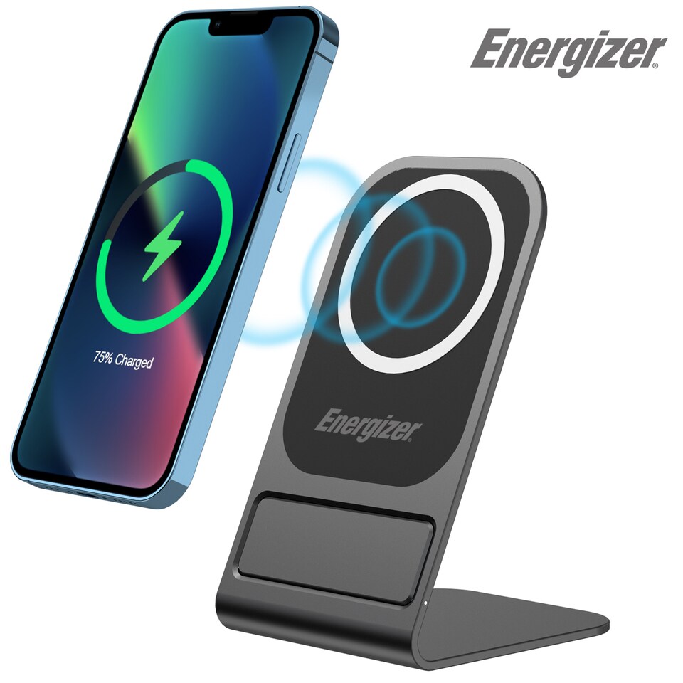 image 1 of Energizer WCP109 15W QI Wireless Stand Black