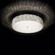 image 2 of Roma  9 Light Large Flush Ceiling Light Chrome, G9