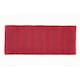 image 2 of Romeo Absorbent 1500gsm Bath Mat - Soft Bathroom 50x80cm Mat | Red | Raspberry | 50 x 80cm