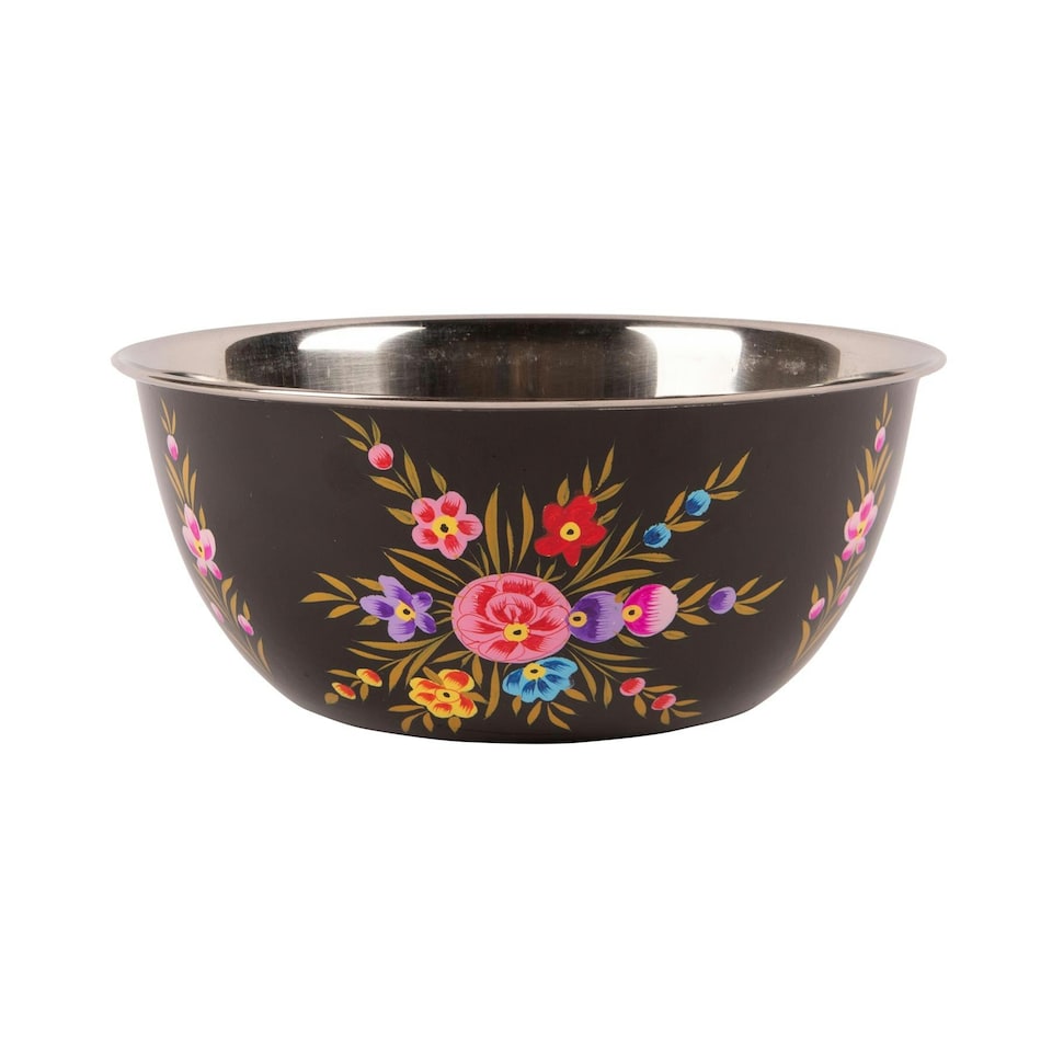 image 1 of BillyCan Picnic Bowl - 21.5cm  - Carbon Pansy Black