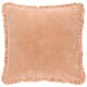 image 2 of Yard Bertie Cotton Velvet Cushion | Brown | Cashew | 45 x 45cm | 1