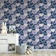 image 2 of Arthouse Neon Heart Wallpaper - Navy Blue/Pink - 10m x 0.5m Blue