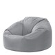 image 1 of icon Classic Indoor Outdoor Bean Bag Grey Bean Bag Chair Grey