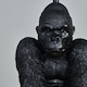 image 1 of ValueLights Modern Matt Black Sitting Gorilla Monkey Table Lamp Base