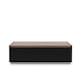 image 2 of Horizon reversible TV-Stand Black/Light Oak/Walnut Black | BLACK/LIGHT OAK/WALNUT