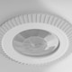 image 6 of CGC RIZZO 12W White Round LED Ceiling Light with Motion Sensor | White | White | Diameter: 29 cm, Width: 6 cm