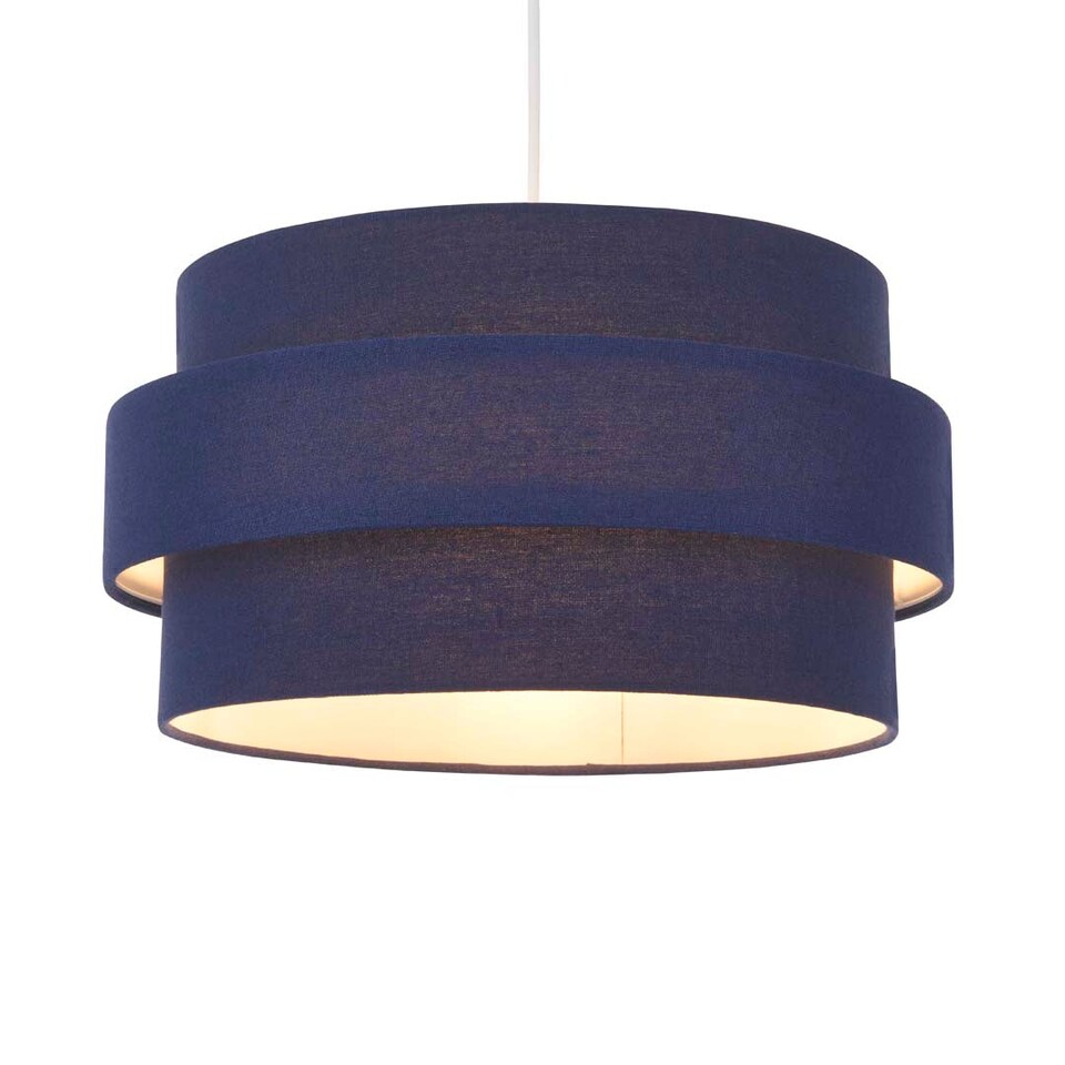 image 1 of Ziggy Navy Easy-Fit Pendant Shade