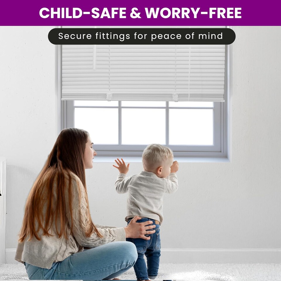 image 1 of PVC Venetian Blinds | 25mm Slats | Waterproof, Easy Clean