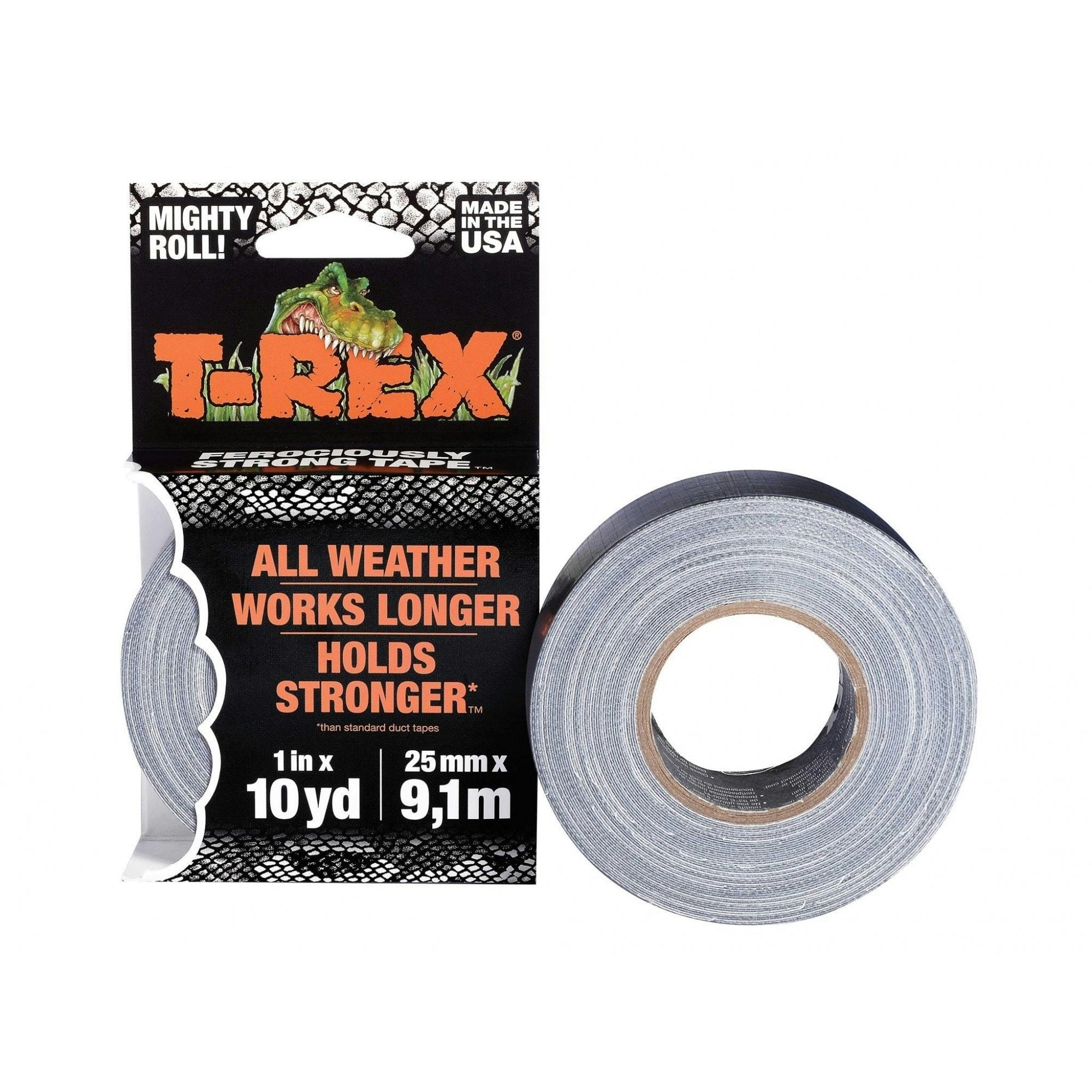 Shurtape T-rex Duct Tape - Graphite Grey - 25mm x 9.1m Graphite Grey