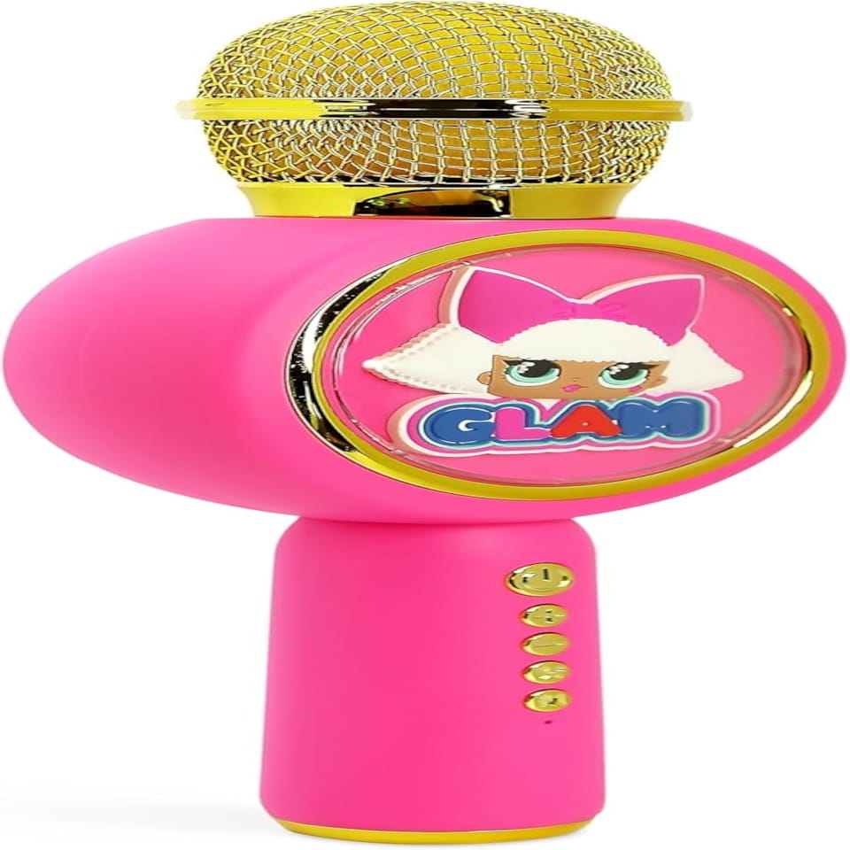 image 1 of L.O.L. Surprise! Glam Karaoke Microphone and Wireless Speaker with LED Lights