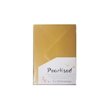 PEARLISED C6 ENVELOPE TENNE PK5 - West - CE1474P5 N/A | C6