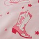 image 4 of Cowgirl Boot Reversible Duvet Cover Set | Pink | Single