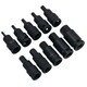 image 4 of Metric Impacted Short Stubby Hex Allen Key Sockets 1/2" Drive 4 - 19mm 10pc
