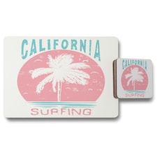 California Surfing (Placemat & Coaster Set)