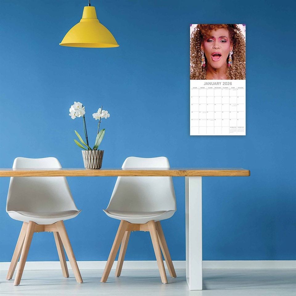 image 1 of Whitney Houston 2026 Wall Calendar, Gift