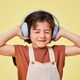 image 6 of Kreafunk Hush Kids Protective Earmuffs - Cloudy Blue