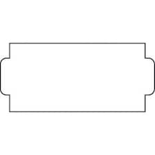 Sato NOR D Adhesive Peel Labels Box (12 Rolls) - White - One Size
