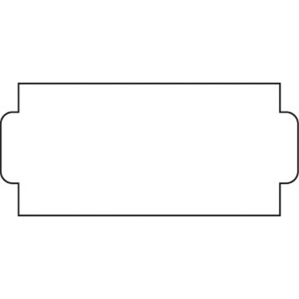 Sato NOR D Adhesive Peel Labels Box (12 Rolls) - White - One Size