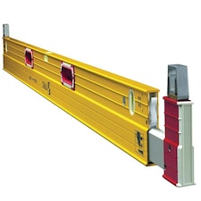 Stabila 106T-183 Extendable Spirit Level 3 Vial 183-315Cm