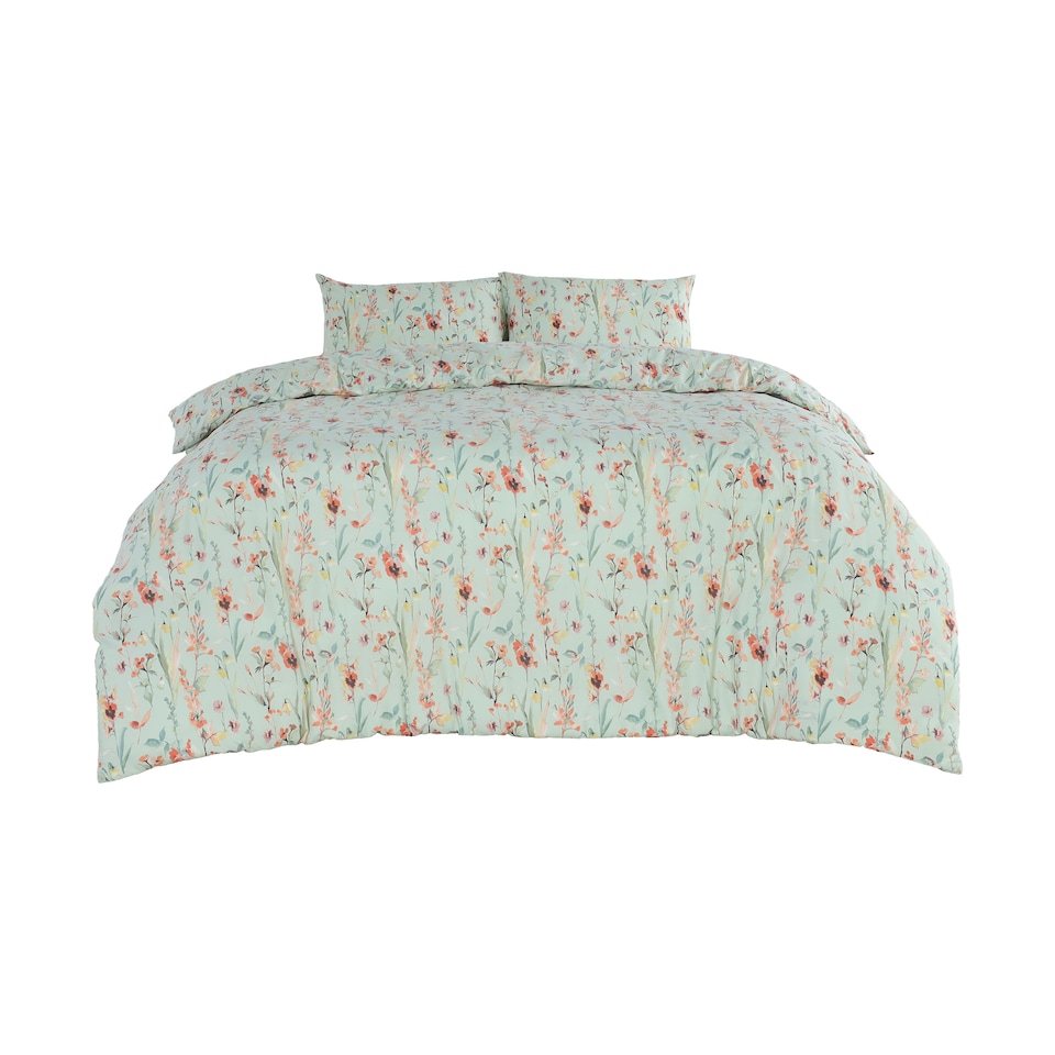 image 1 of Martex Studio Edition Spring Meadow Jade Duvet Cover Set - Double