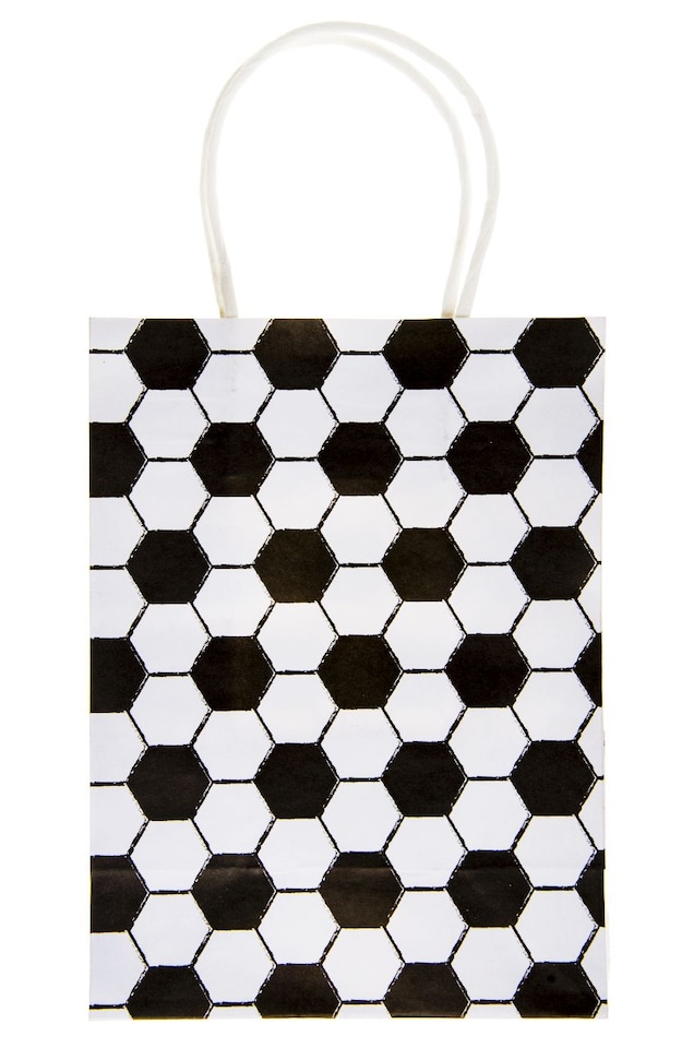 image 1 of Pack of 12 Football Paper Gift Bags