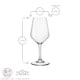 image 3 of Bormioli Rocco Electra Liqueur Glasses - 190ml - Pack of 6