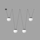 image 1 of Mine 4 Light Ceiling Pendant Wood, Dark Grey, E27