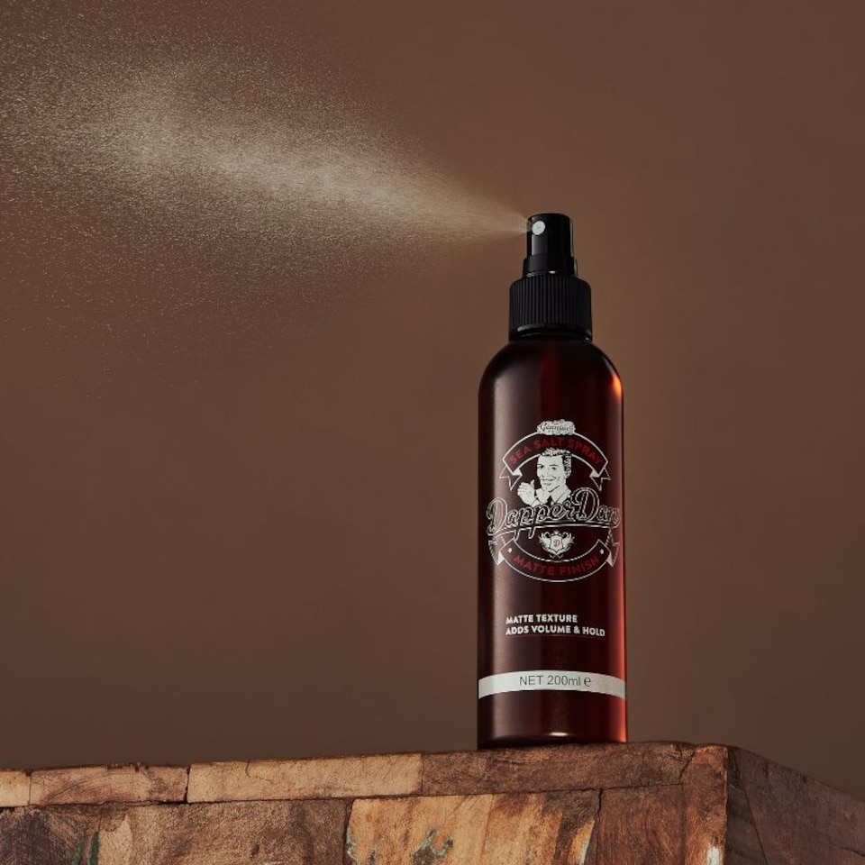 image 1 of Dapper Dan Deluxe Pomade 100ml Sea Salt Spray 200ml BUNDLE | Black